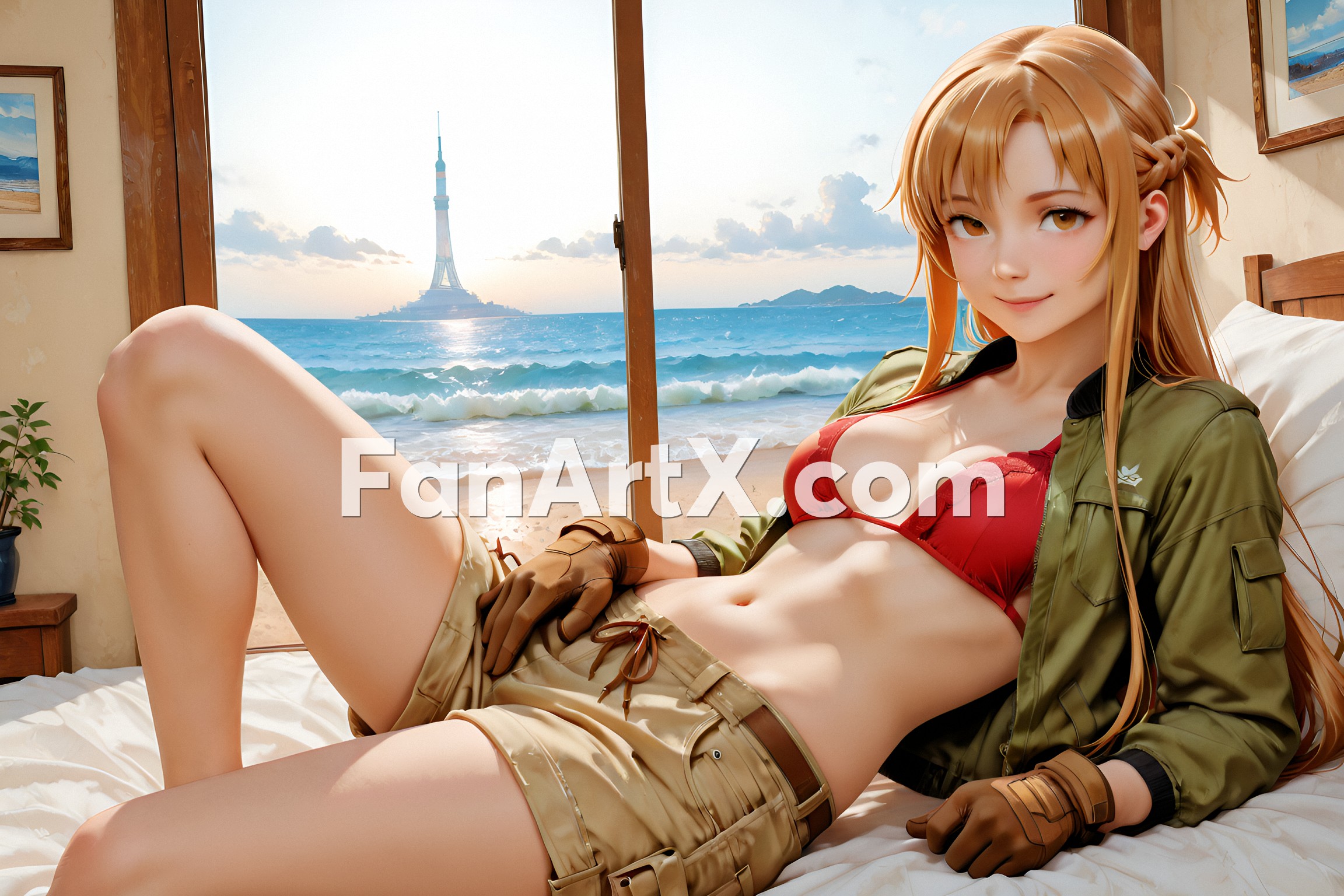 Sao Asuna Yuuki Fanart - Sword Art Online character 7818812